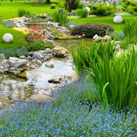 Borrowing a few ideas and creating some new ones could bring a bit of natural beauty into a limited space.